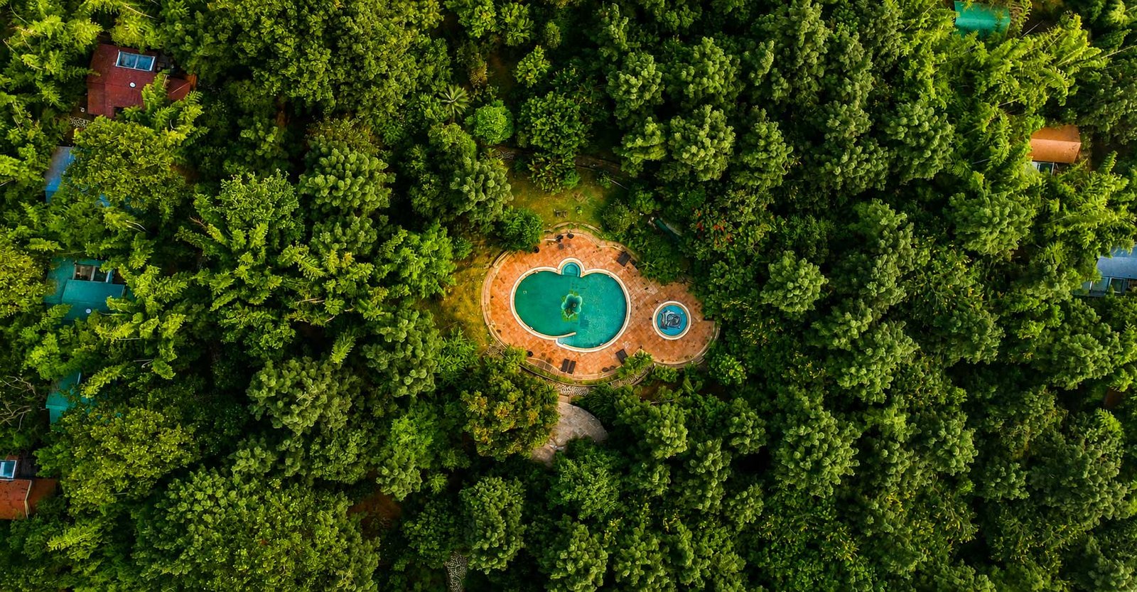 Aerial VIew of Swimming Pool